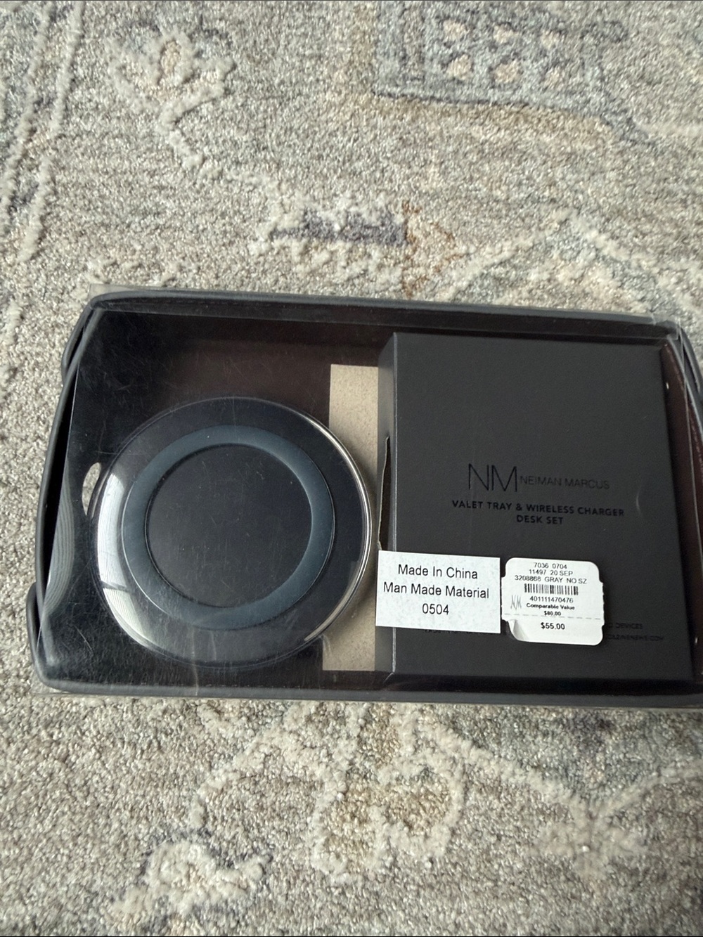 NWT Neiman Marcus Wireless Charger